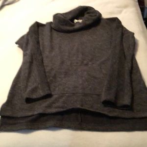 Sonoma black mock hoodie Medium